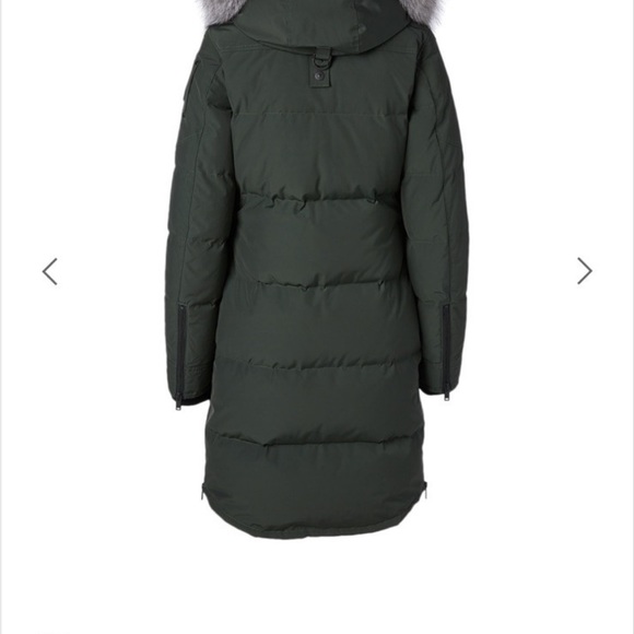 Like New Moose Knuckles XS  Causapscal Parka- Army Green - Picture 5 of 7
